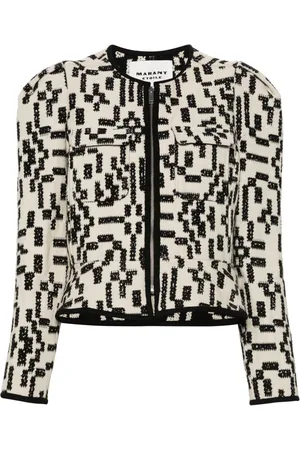Marant Etoile Deliona jacquard jacket