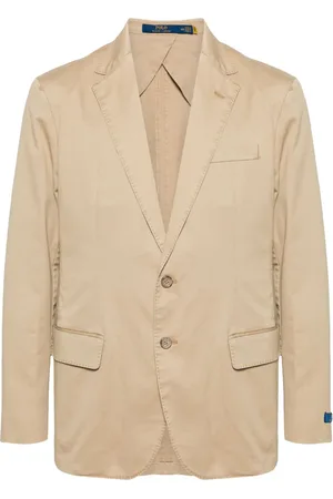 Ralph Lauren Single-breasted cotton blazer