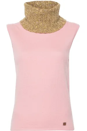 CHANEL 2001 cashmere sweater vest