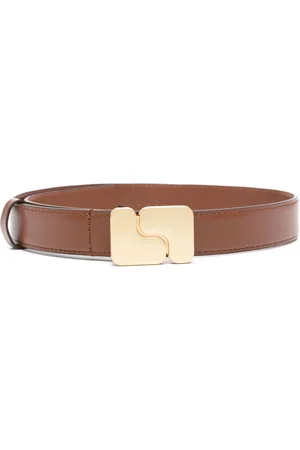 Soeur Logo-buckle leather belt
