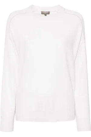 N.PEAL Bead-embellished jumper