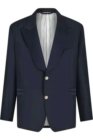 Etro Single-breasted stretch-wool blazer