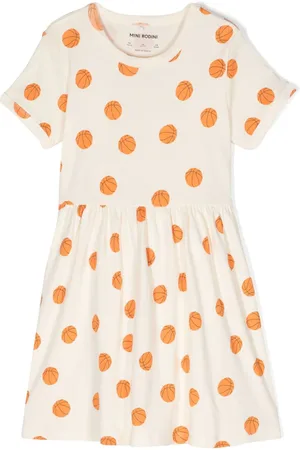 Mini Rodini Basketball organic cotton dress