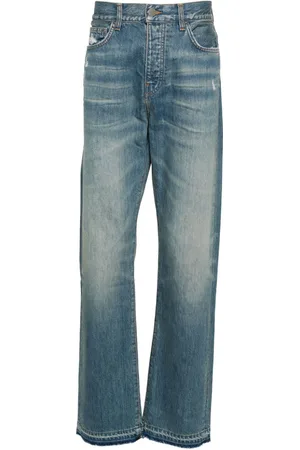 AMIRI Distressed straight-leg jeans