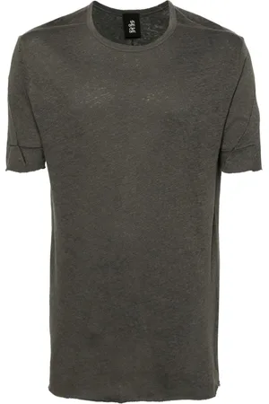 THOM KROM Panelled-detailed jersey T-shirt