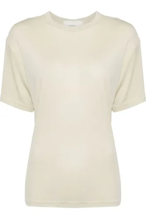 STUDIO NICHOLSON Crew-neck lyocell T-shirt