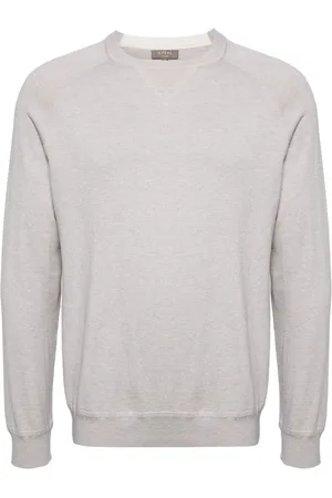 N.PEAL Round-neck knit jumper