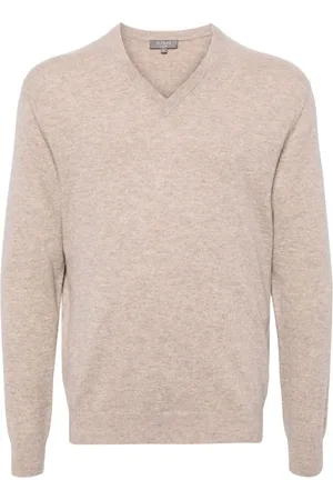 N.PEAL Burlington V-neck jumper