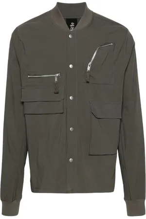 THOM KROM Classic-collar shirt jacket