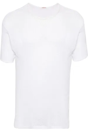 Fursac Open-knit T-shirt