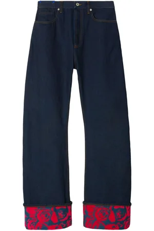 Burberry Japanese wide-leg jeans