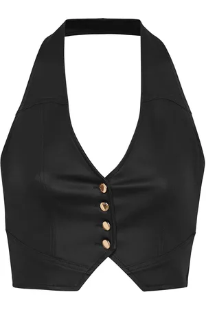 Retrofete Brielle halterneck top