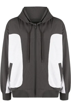 FIVE CM Colour-block hooded jacket