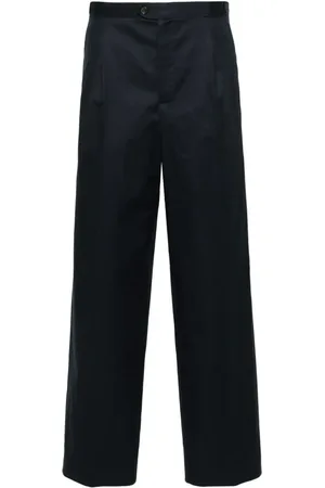 Soeur Pressed-crease straight-leg trousers