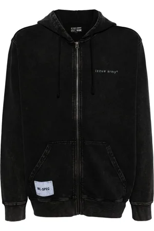 Izzue Logo-print cotton hoodie