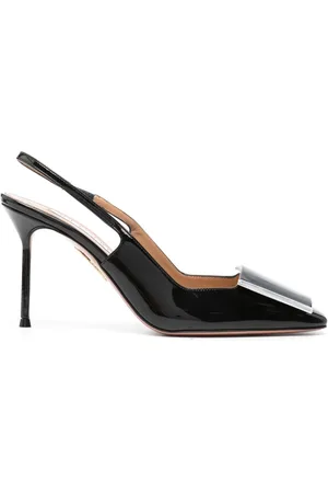 Aquazzura Shibuya 95mm slingback pumps
