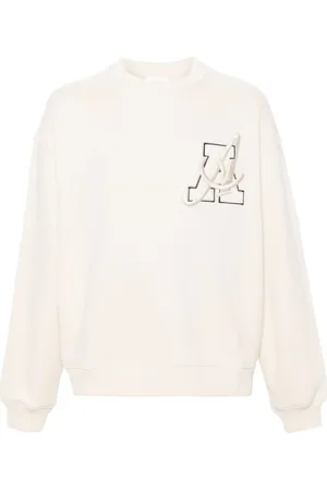 Axel Arigato Logo-embroidered cotton sweatshirt