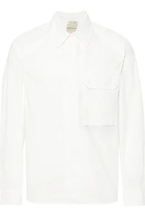 Ten Cate Classic-collar garment-dyed shirt
