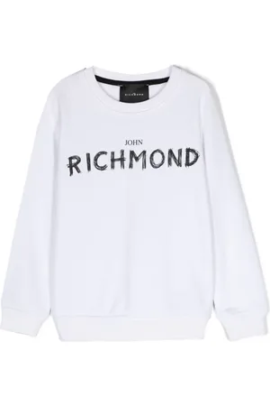John Richmond Logo-print cotton sweatshirt