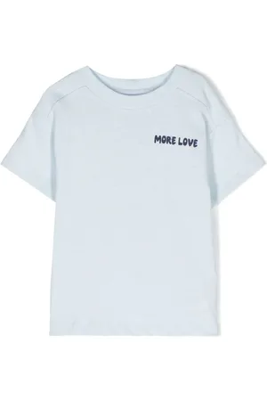Molo More Love-print cotton T-shirt