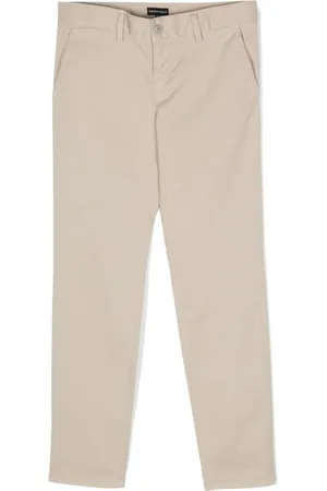 Emporio Armani Slim-cut chino trousers