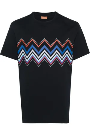 Missoni Zigzag-print cotton T-shirt