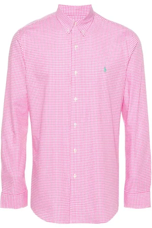 Ralph Lauren Gingham-check long-sleeve shirt