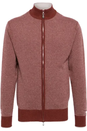 N.PEAL The Carnaby zip-up cardigan