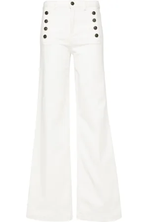 Twin-Set High-rise flared jeans