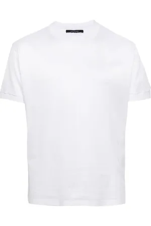 TAGLIATORE Plain cotton T-shirt