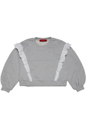 MAX&Co. Kids Ruffle-detail cotton sweatshirt