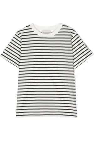 Moncler Striped cotton T-shirt