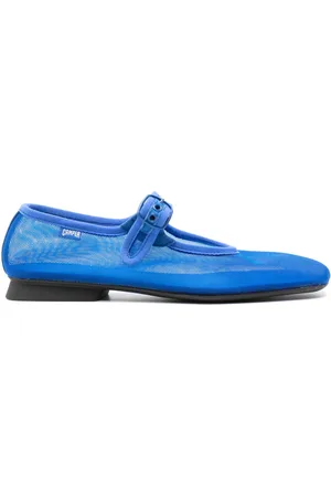 Camper Casi Myra mesh-panelling ballerina shoes