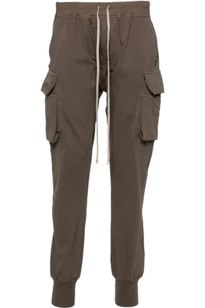 Rick Owens Mastodon Cut cargo track pants