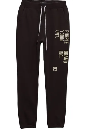 Purple Brand Logo-print track pants