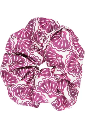 La DoubleJ Giga floral-print scrunchie