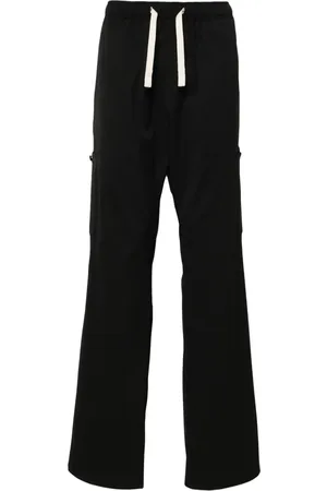 Palm Angels Drawstring-waist wide-leg trousers