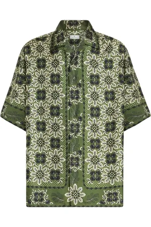 Etro Floral-print silk shirt