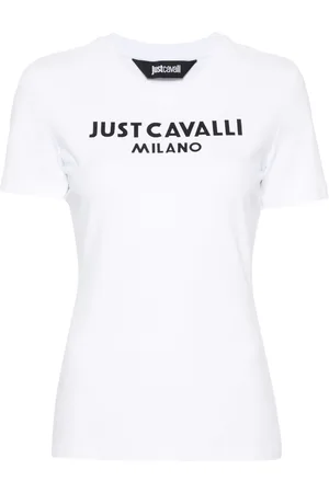 Just Cavalli LOGO - Print T-shirt - black 