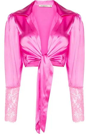 Para Mi Sarah cropped shirt