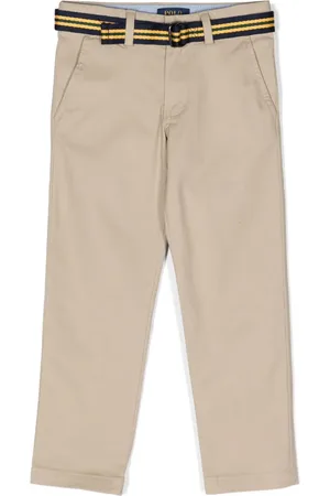 Ralph Lauren Belted slim chino trousers