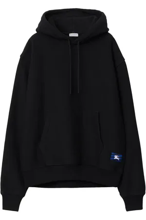 Burberry EKD-appliqué cotton hoodie