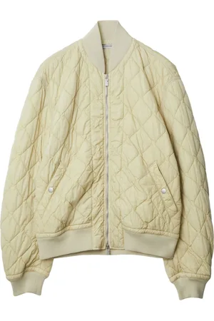 Burberry Stand up-collar quilted bomber jacket
