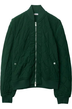 Burberry Quilted zip-up bomber jacket