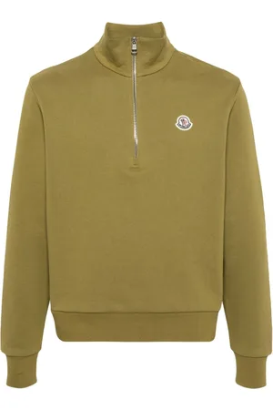 Moncler Appliqué-logo cotton sweatshirt