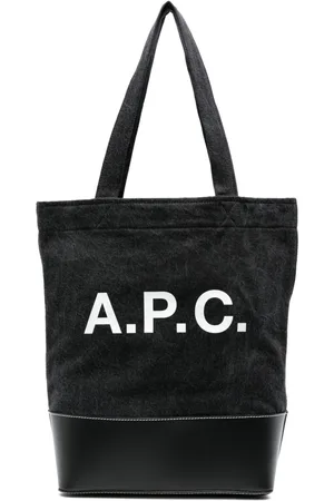 A.P.C. Axel panelled tote bag