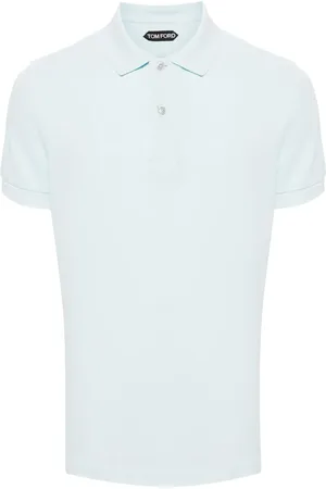Tom Ford Braided-trim cotton polo shirt
