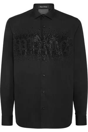Philipp Plein Sugar Daddy rhinestone-embellished shirt