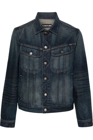 Tom Ford Contrast-stitching denim jacket