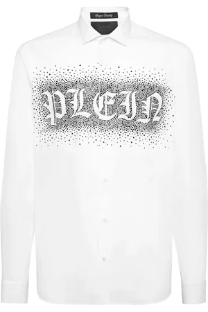 Philipp Plein Logo-print long-sleeve shirt